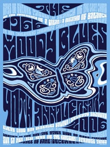 Image of The Moody Blues 40th Anniversary Poster