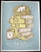 Image of Nada Surf Stacked Books Poster 2006