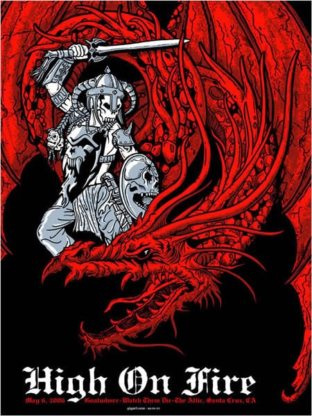 Image of High On Fire Poster 2006