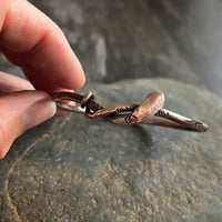 Image 2 of Snake Copper Bangle No.2