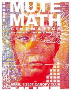 Image of Mute Math Poster 2007