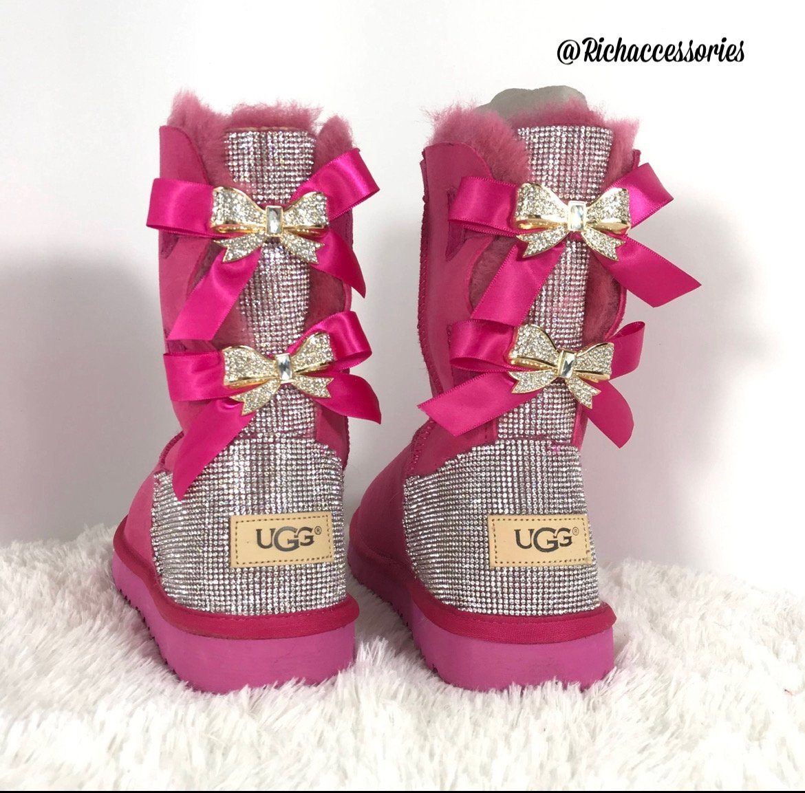 Rhinestone Boots | Rich Accessories