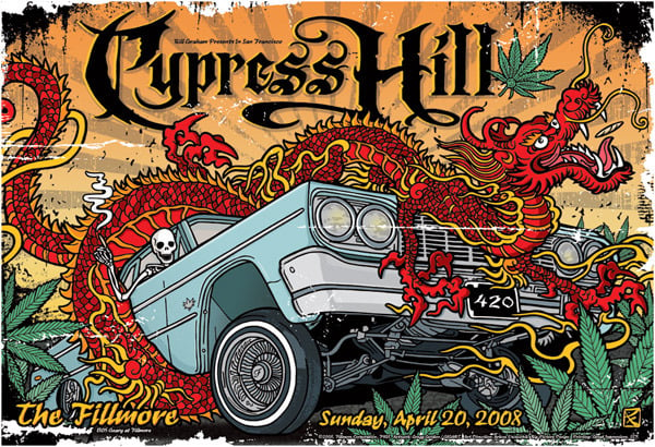 Image of Cypress Hill Low Rider Poster 2008