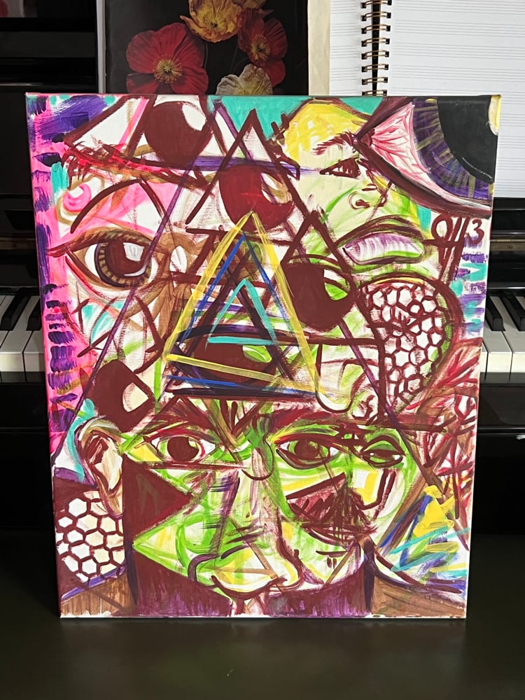 Image of “Never Seen This Before” Canvas Painting