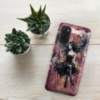 Image 9 of Dark Goth Fairy Maroon Tough case for Samsung®