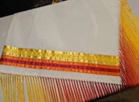 Image 5 of Sunrise Native Shawl with Ribbon