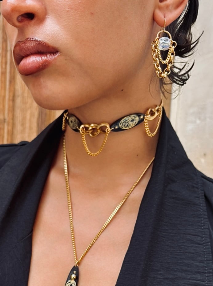 Image of BO Strass Rock Or