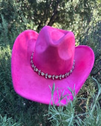 HOT PINK COWBOY HAT