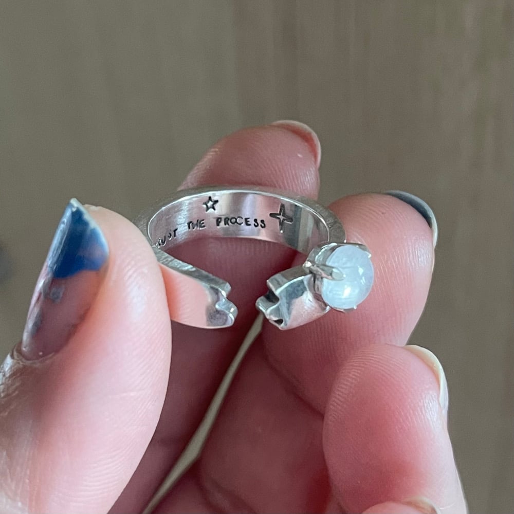 Image of Trust the process ring