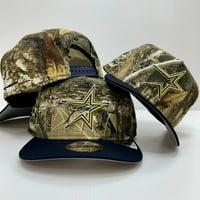 Image 1 of New Era 9Fifty A-Frame Pre Curved  Astros