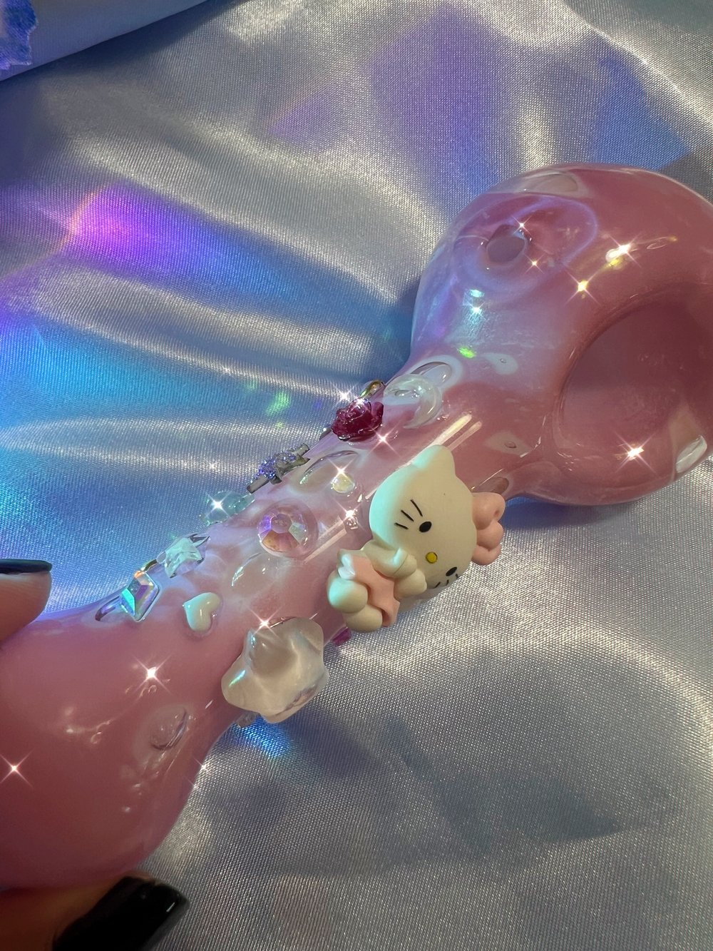 Large pink Hello Kitty Pipe 💕⭐️