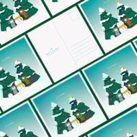 Image 2 of ❄️[Let It Snow] Christmas Postcard
