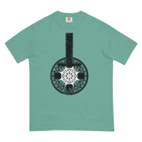 Image 5 of Black Cross Comfort Colors Tee