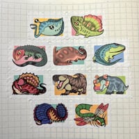 Carboniferous+Permian Stamp Washi Tape