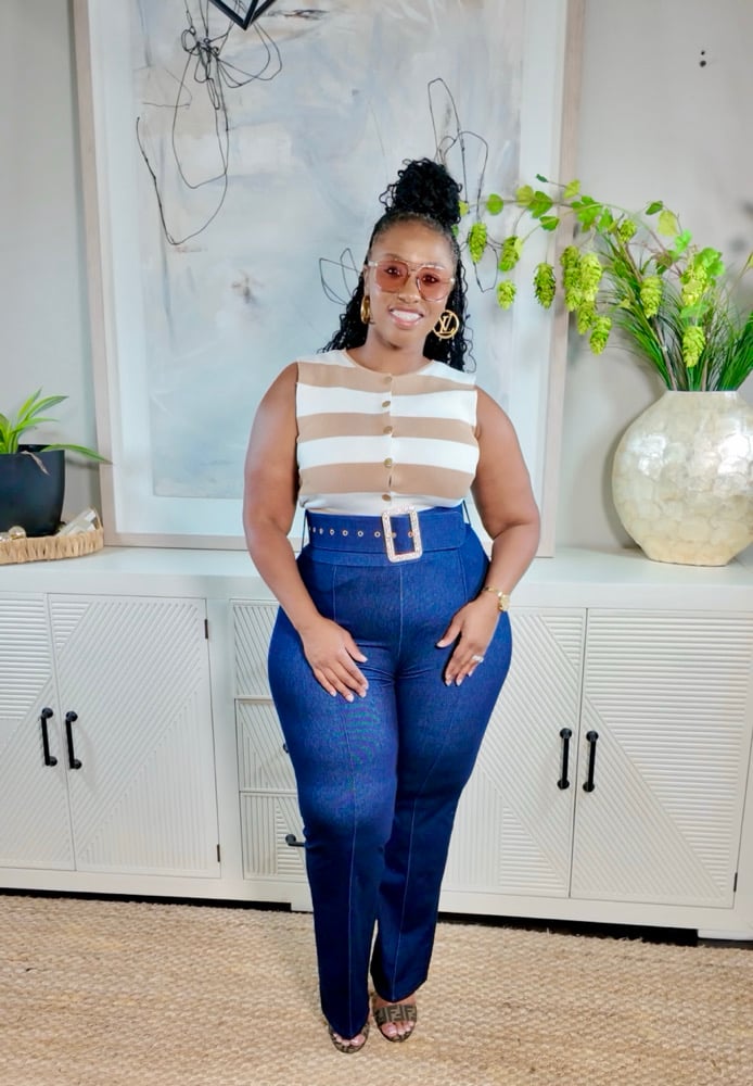 Image of Business Denim Pants