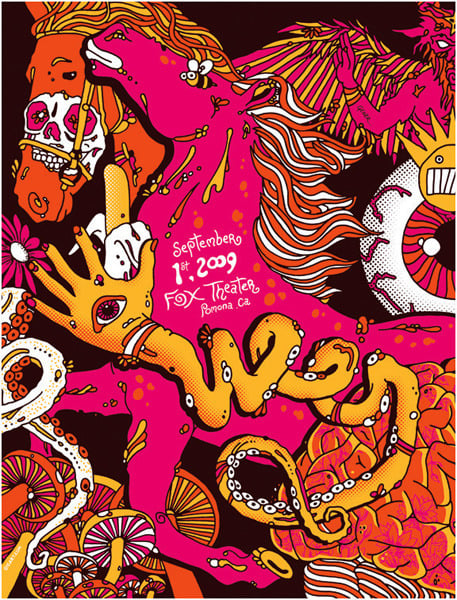 Image of Ween SoCal Stallion Poster 2009