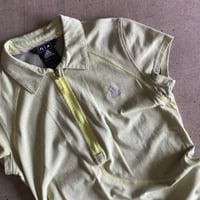Image 2 of ADIDAS CONTRAST 1/2 ZIP POLO SHIRT