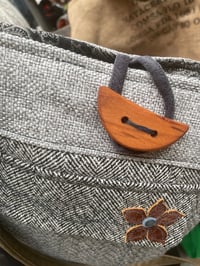 Image 3 of Simple Herringbone Jacket Sling Bag 
