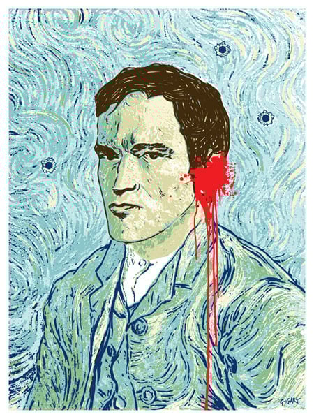 Image of Van Tino Quentin Tarantino Art Print