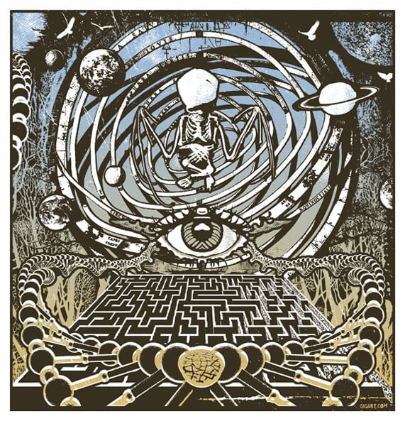Image of Eye Of The Labyrinth Art Print