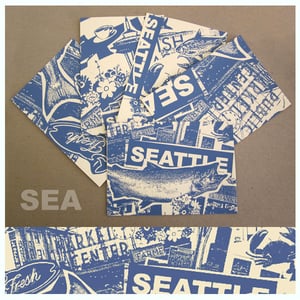 Image of 5 Pack Seattle City Postcard Set