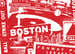 Image of 5 Pack Boston City Postcard Set