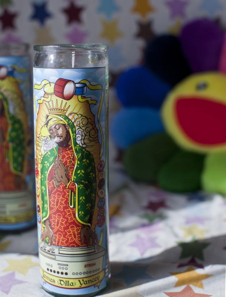 Image of J Dilla Veladora (Memorial Candle)