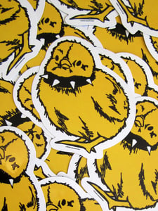 Image of Tough Chick Die Cut Vinyl Sticker
