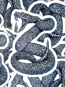 Image of Rattle Snake Killer Die Cut Vinyl Sticker