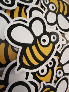 Image of Bumble Bee Die Cut Vinyl Sticker