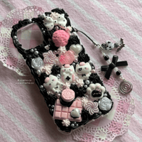 Image 2 of ⋆˚࿔ decoden iphone 13/14 hello kitty phonecase