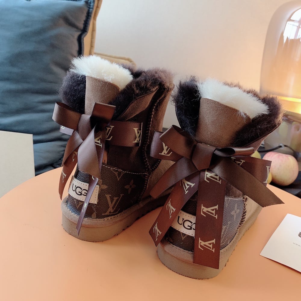 LV Bow Boots