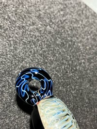 Image 3 of Silver squiggle with opal 