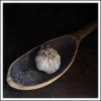 Image 2 of XL Antique Farmhouse wooden spoon