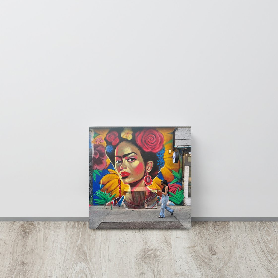 Image of Bushwick Frida Khalo 2023 Canvas Print