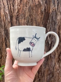 Image 2 of Cheeky cow X Large Mug