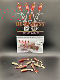 2" Ribbed Paddletail - Red Belly