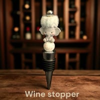 Elephant wine stopper