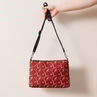 Image 2 of red white music Crossbody bag