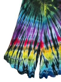 Image 8 of L Woven Wide-Leg Jumpsuit with Pockets in Rock-n-Roll Tie Dye 