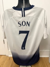Image 3 of Tottenham Hotspur “SON 7” 2018/19 UCL Final Home Shirt + patches (XL)