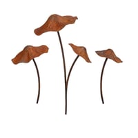 Image 1 of Metal mushroom set/3