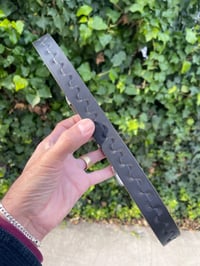 Image 1 of Western belt with camouflage tooling