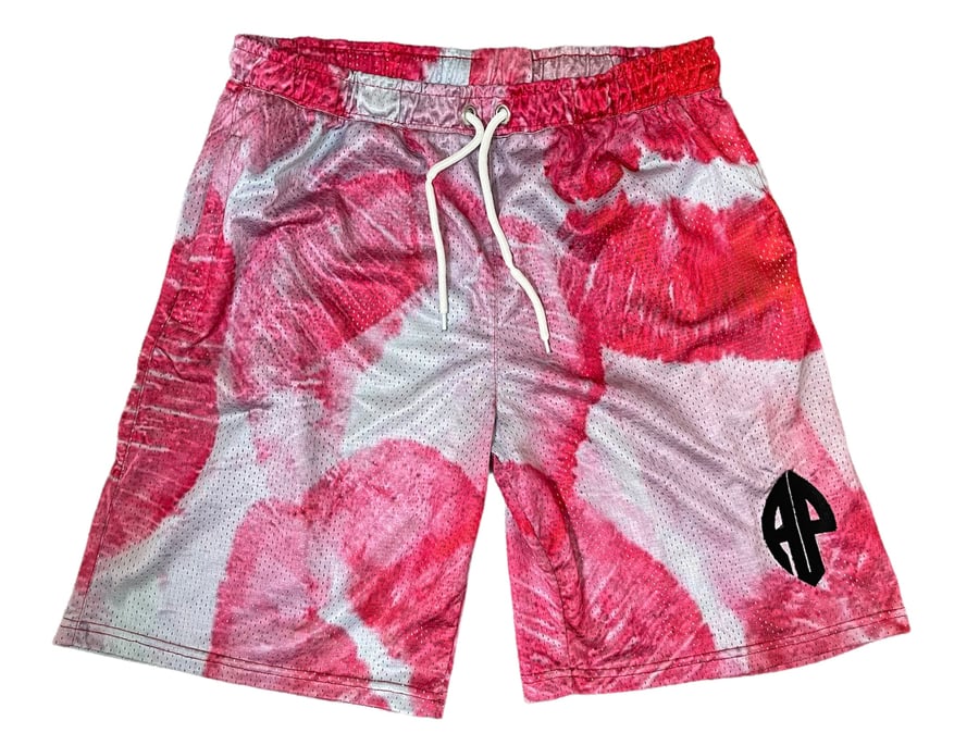 Image of Pink Kiss Mesh Shorts