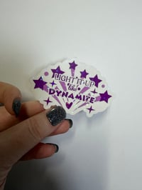 Dynamite sticker