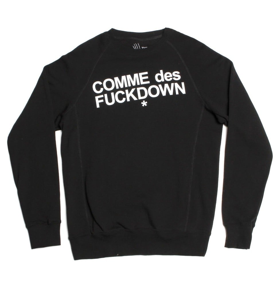 Comme des f clearance down