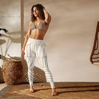 Image 1 of A Touch of Gold Yoga Leggings