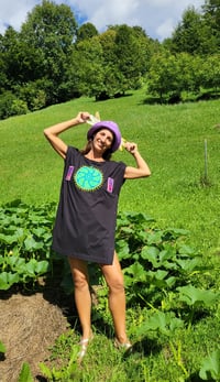 Image 8 of "Happy Blue" Twin Tunic, Size L/XL