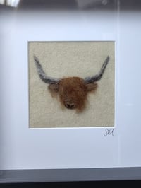 Image 4 of Fibre Art Highland Cow 