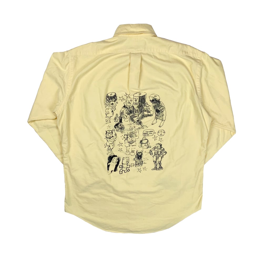 Image of 1/1" Ralph Lauren shirt (Yellow/Black)